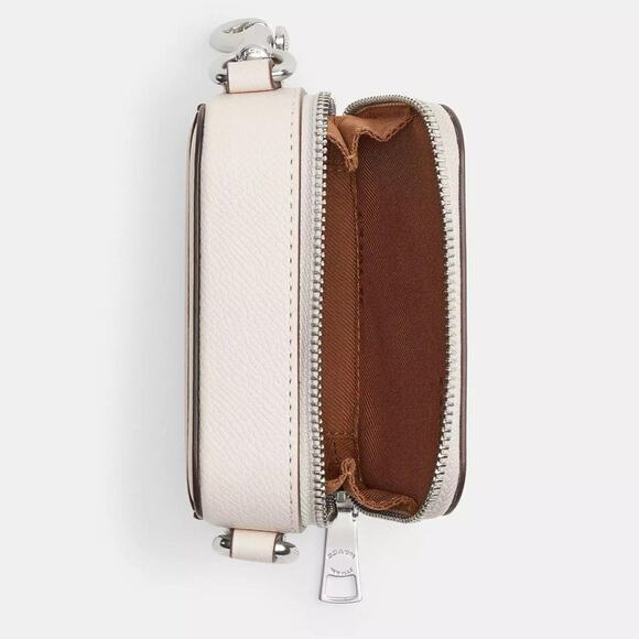 NWT ❤️ Coach Pouch Crossbody Chalk - Picture 3 of 13